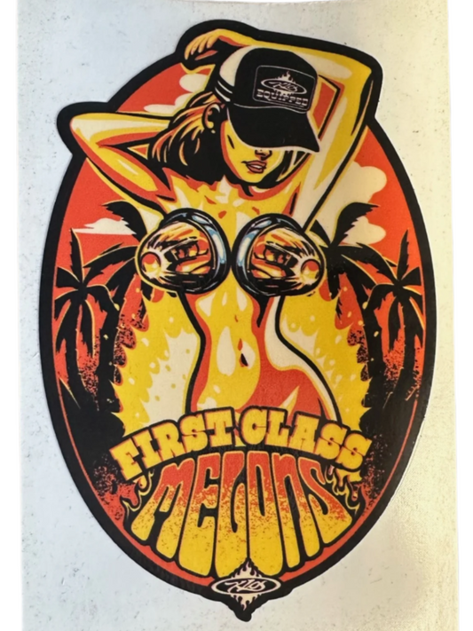 Large Sticker - First Class Melons