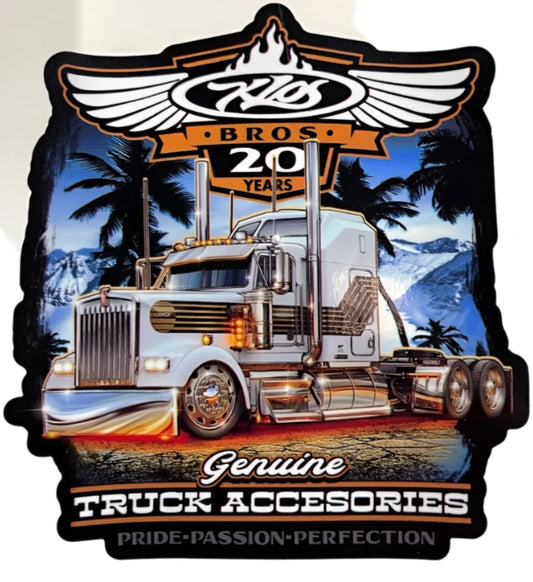 Large Sticker - Klos Genuine Truck Accessories