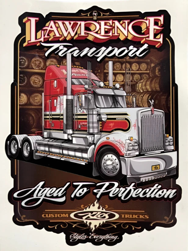 Large Sticker - Aged To Perfection