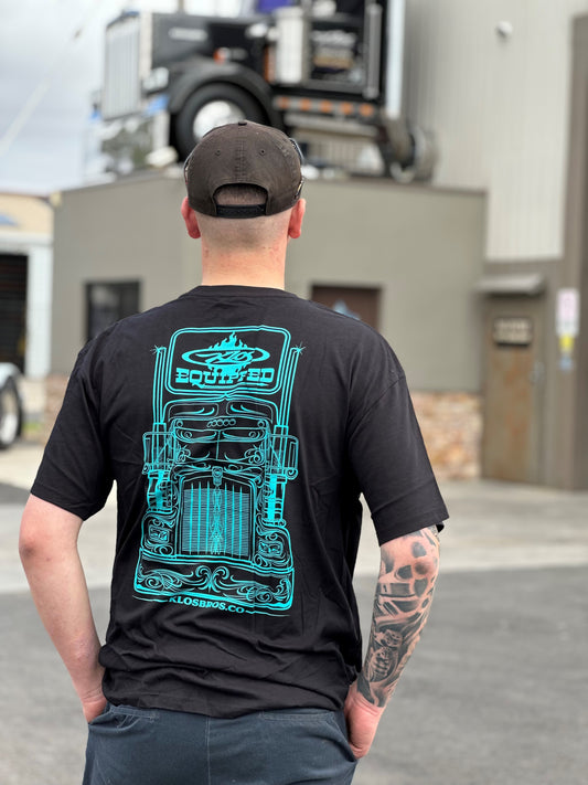 Pinstripe - Tiffany T-shirt