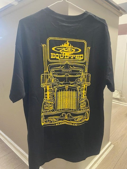 Pinstripe - Gold T-shirt