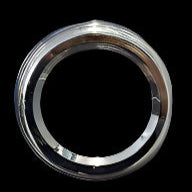 Bezel - 4" Chrome Twist-On