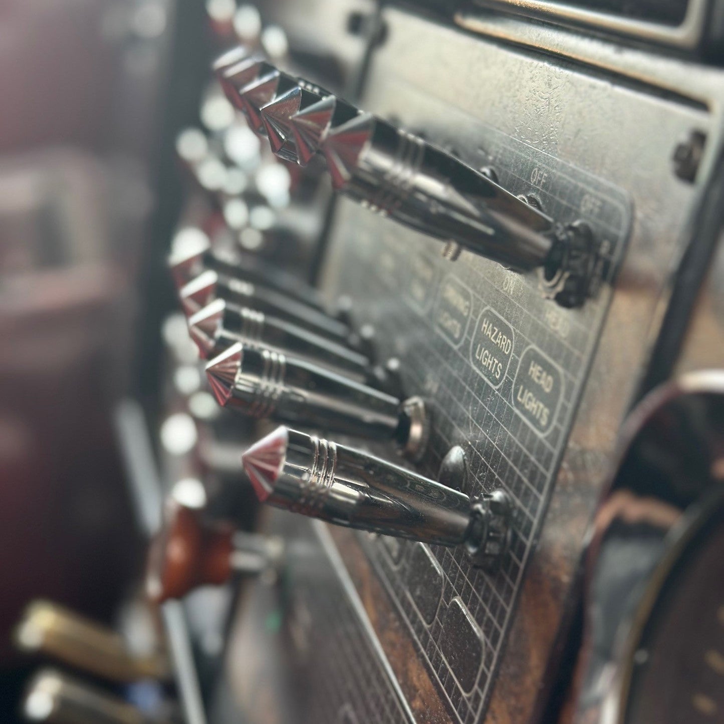 Kenworth Chrome POINTED Toggle Switch Extension