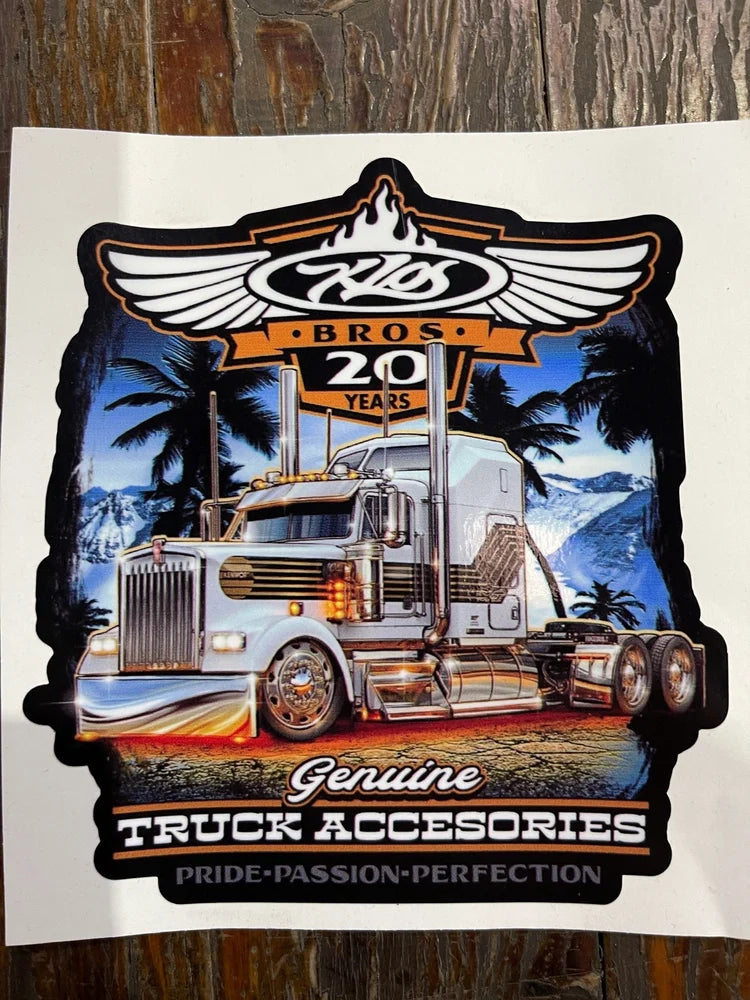 Large Sticker - Klos Genuine Truck Accessories