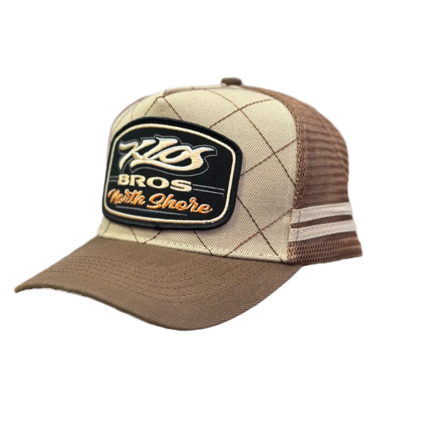 Klos Bros North Shore Cap - Parchment & Brown