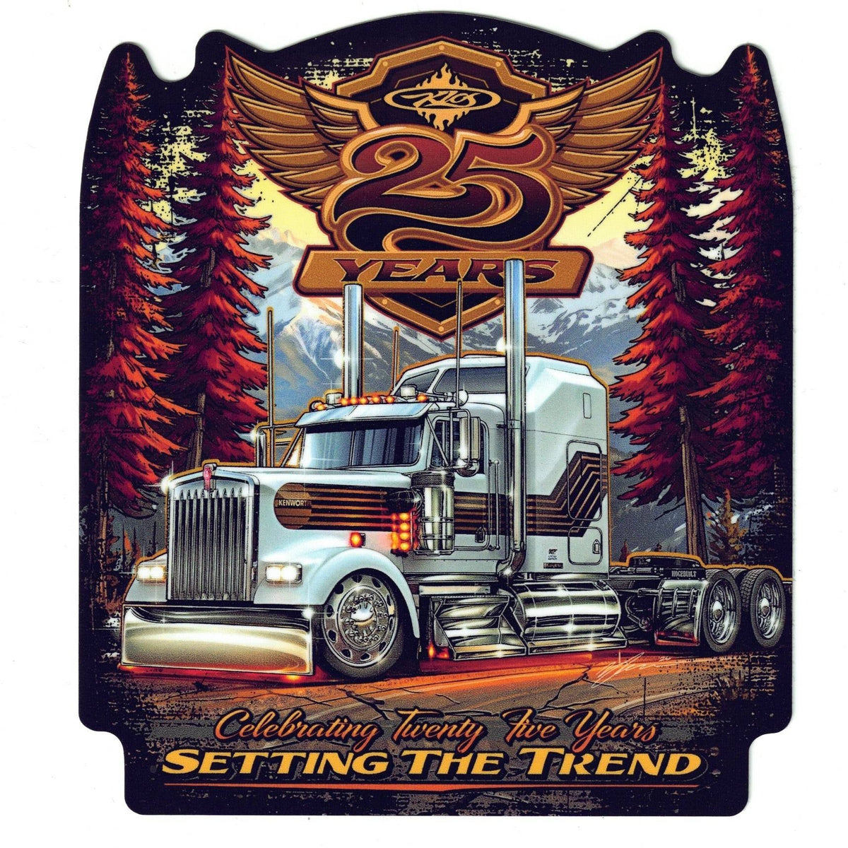 Large Sticker - 007 25 Years