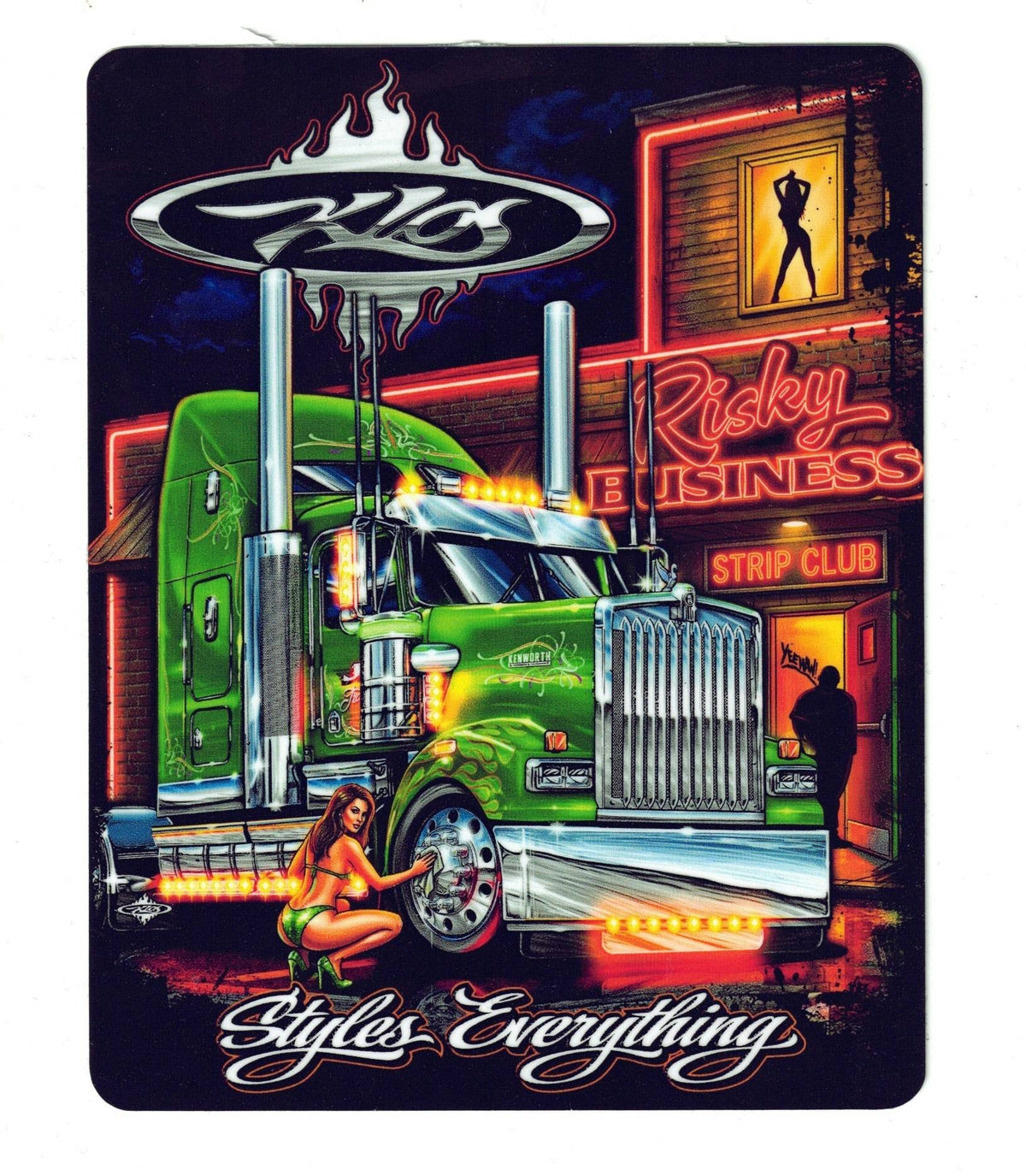 Large Sticker - Risky Business